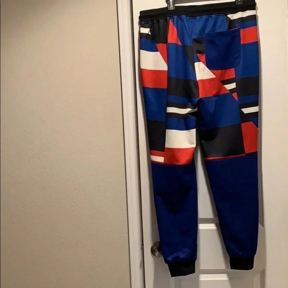 Reason Jogger Pant Men’s Size Large Red White Blue NWT - Picture 3 of 13